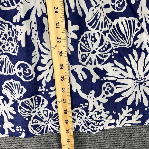 Lilly Pulitzer Embroidered Tunic Dress M Resort Vacation Boho Coastal‎ Relaxed - Picture 7 of 10